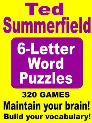 cover image of 6-Letter Word Puzzles